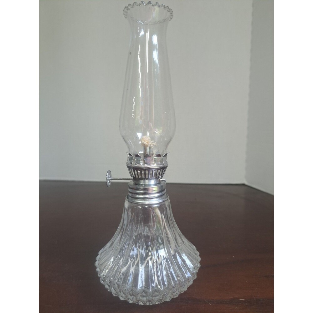 Vintage Lamplight Farms Petit Bordeaux Style Mini Hurricane Lamp